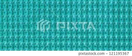 Texture turquoise and cyan fluffy fabric background with pattern, macro. Abstract backdrop from cerulean textile Texture turquoise and cyan fluffy fabric background with pattern, macro. Abstract backdrop from cerulean textile 121195367