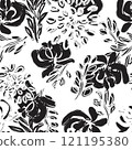 Abstract Floral Seamless Pattern Design Abstract Floral Seamless Pattern Design 121195380