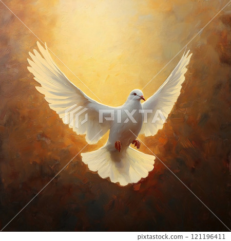 white dove with spreading wings, on a background white dove with spreading wings, on a background 121196411