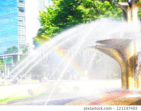 A fountain A fountain 121197485