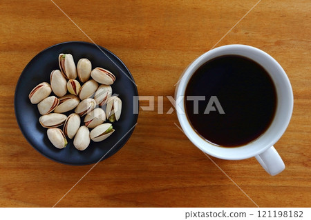 Pistachio and coffee Pistachio and coffee 121198182