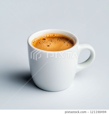 Cup of Fresh Espresso Coffee 121198494