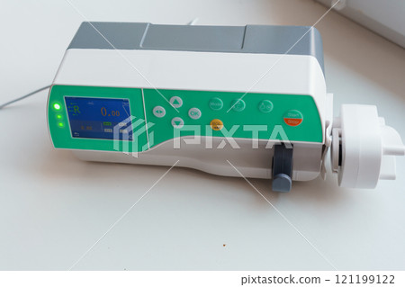 Medical Infusion Pump with Digital Display and Control Panel 121199122