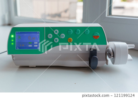 Advanced Medical Infusion Pump with Digital Display and User Controls 121199124