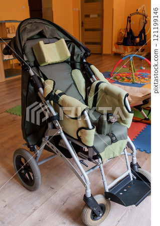 Modern Lightweight Baby Stroller with Adjustable Features and Padded Seats Modern Lightweight Baby Stroller with Adjustable Features and Padded Seats 121199146