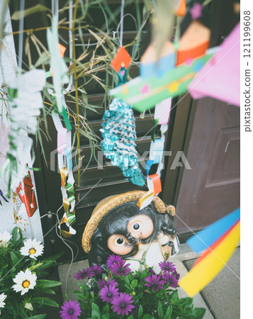 暑假回家門口 121199608