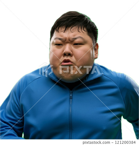 Man exercising Man exercising 121200384