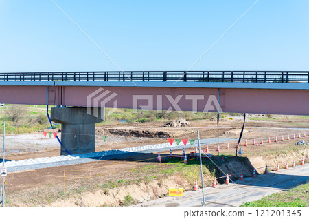 河道建設風景 河道建設風景 121201345