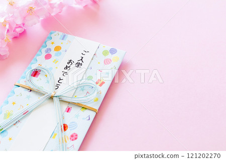 Envelope for graduation gift - Pink background - Image of graduation gift 121202270