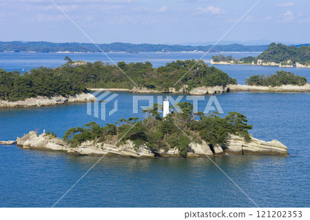 View of Matsushima from Tamonzan Observatory Park 121202353