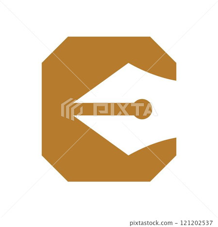 Pen logo icon design 121202537