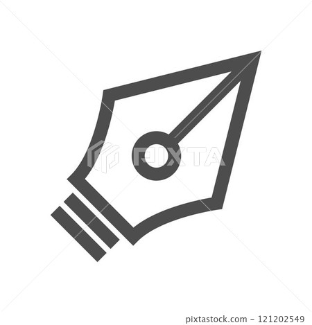 Pen logo icon design 121202549