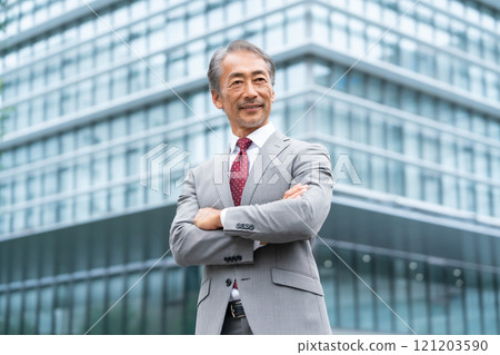 商務高級男性肖像 121203590