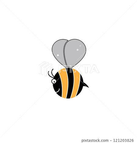 Bee Logo Template vector Bee Logo Template vector 121203826