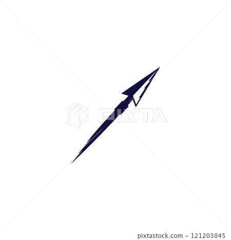 Spear logo vector 121203845