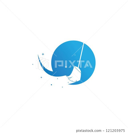Cleaning logo and symbol ilustration vector Cleaning logo and symbol ilustration vector 121203975