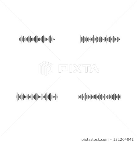 sound wave ilustration logo vector sound wave ilustration logo vector 121204041