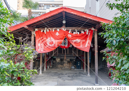 曹洞宗聖福寺神社 大杉大神 名古屋市中區信榮一丁目 121204210
