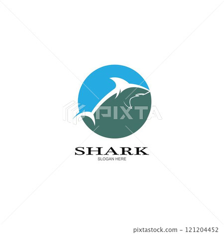 Shark Logo vector Template Shark Logo vector Template 121204452