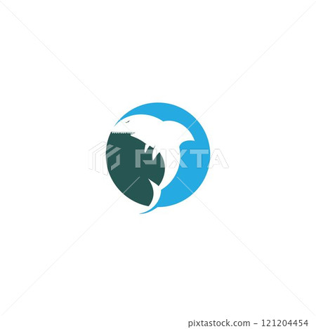 Shark Logo vector Template 121204454