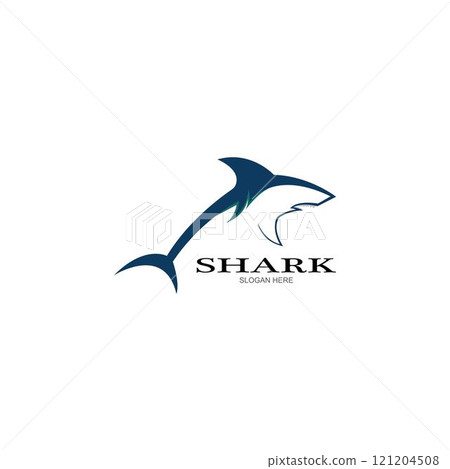 Shark Logo vector Template Shark Logo vector Template 121204508