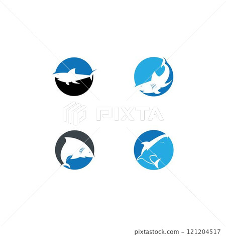 Shark Logo vector Template 121204517