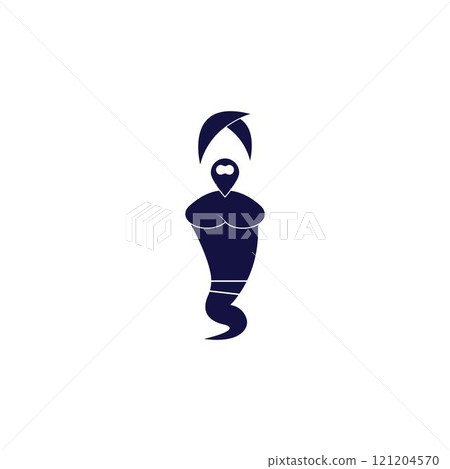Genie logo vector 121204570