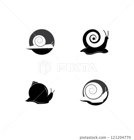 snail logo template vector snail logo template vector 121204770