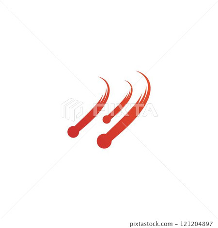 meteor logo vector meteor logo vector 121204897