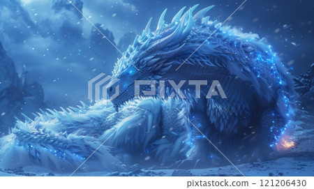 Winter season. he Legendary Winter Creatures dragon 121206430