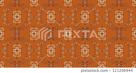 Motifs African boho paisley Floral Ikat pattern embroidery damask. Ethnic ikat floral Ethnic Indian Pattern Ikat pattern Ethnic Pattern.Damask indian floral Aztec embroidery border seamless patterns. Motifs African boho paisley Floral Ikat pattern embroidery damask. Ethnic ikat floral Ethnic Indian Pattern Ikat pattern Ethnic Pattern.Damask indian floral Aztec embroidery border seamless patterns. 121206944