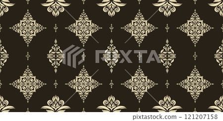 Motifs African boho paisley Floral Ikat pattern embroidery damask. Ethnic ikat floral Ethnic Indian Pattern Ikat pattern Ethnic Pattern.Damask indian floral Aztec embroidery border seamless patterns. 121207158