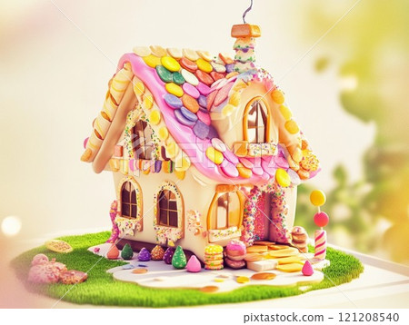 色彩繽紛的糖果屋 色彩繽紛的糖果屋 121208540