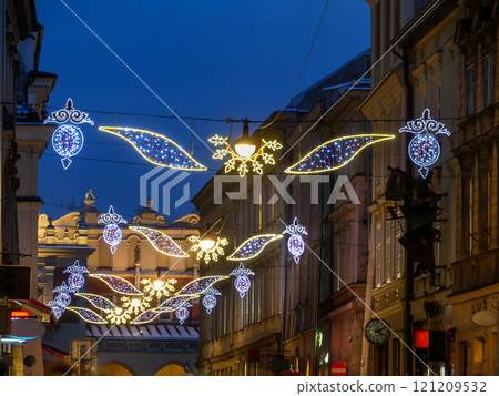 Street Christmas Illumination 121209532