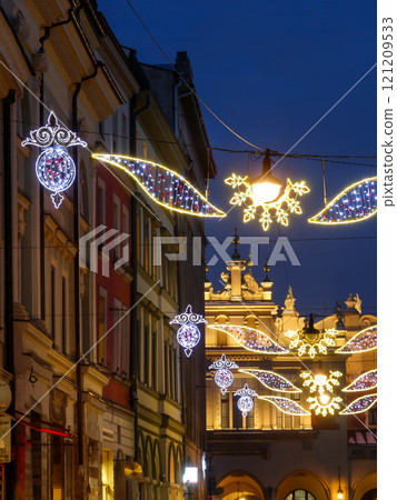 Street Christmas Illumination 121209533
