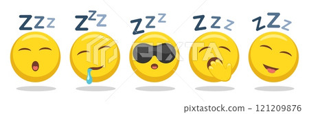 Sleeping emoji faces Sleeping emoji faces 121209876