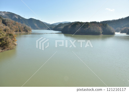 Hiyoshi Dam, Lake Amawaka (Nantan City, Kyoto Prefecture) 121210117
