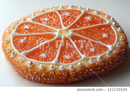 Experience the Joy of a Deliciously Decorated Citrus Cookie Design for Any Occasion 121210329