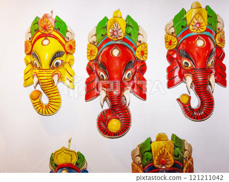 Traditional Hindu Masks Swayambunath Traditional Hindu Masks Swayambunath 121211042