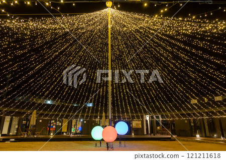 Illuminations of Tsumuji, Nakanojo Town, Gunma Prefecture Illuminations of Tsumuji, Nakanojo Town, Gunma Prefecture 121211618