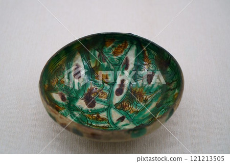 7407 Multicolored glazed bowl 7407 Multicolored glazed bowl 121213505