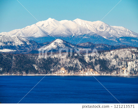 晴天時的摩週湖第一展望台 121213571