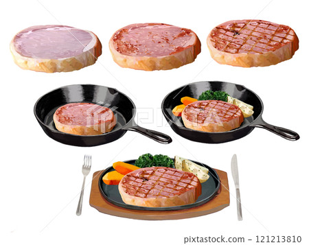 火腿牛排套餐 火腿牛排套餐 121213810