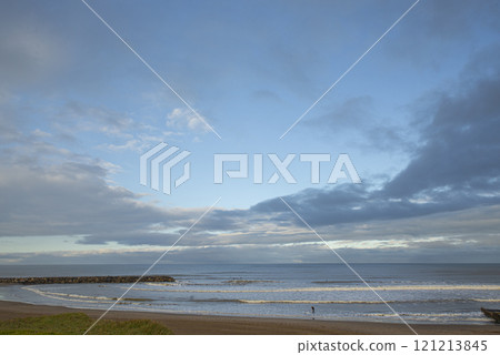 Marine landscape Beach in Santa Clara del Mar 121213845