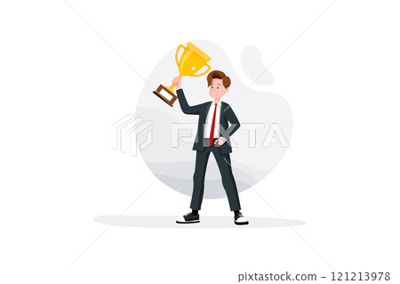 Business Activities Illustration concept. Flat illustration isolated on white background Business Activities Illustration concept. Flat illustration isolated on white background 121213978