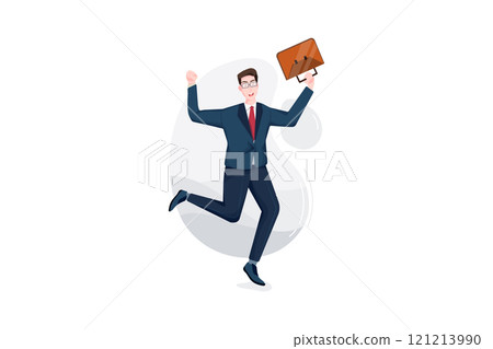 Business Activities Illustration concept. Flat illustration isolated on white background 121213990