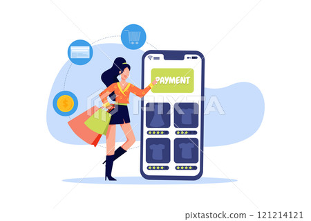 Finance Accounting Illustration concept. A flat illustration isolated on white background Finance Accounting Illustration concept. A flat illustration isolated on white background 121214121