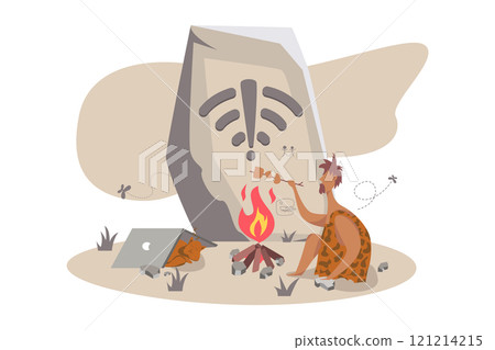 Empty States Illustration concept on white background Empty States Illustration concept on white background 121214215