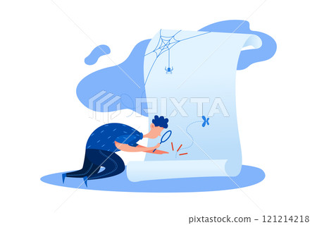 Empty States Illustration concept on white background Empty States Illustration concept on white background 121214218