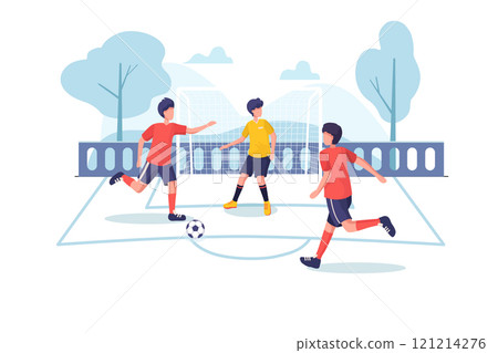 Sport Activities Illustration concept on white background Sport Activities Illustration concept on white background 121214276